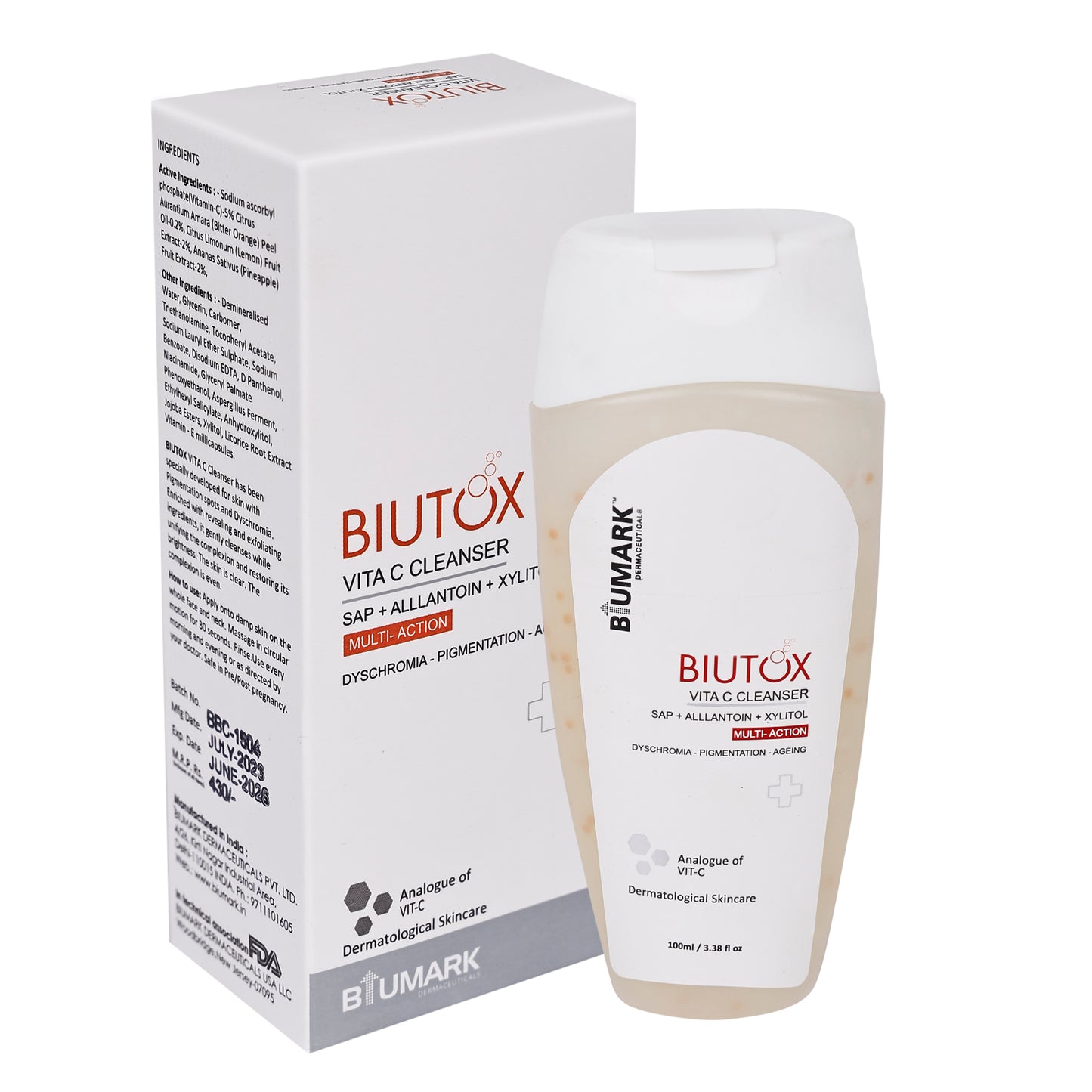Biutox 20+ Vitamin C Serum with Silymarin