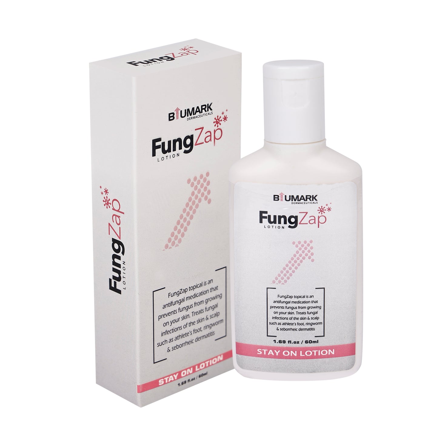 FungZap Soothing Lotion 60ml – Fast-Acting Skin Relief for Irritation, Itching & Redness, Gentle Formula for Sensitive Skin