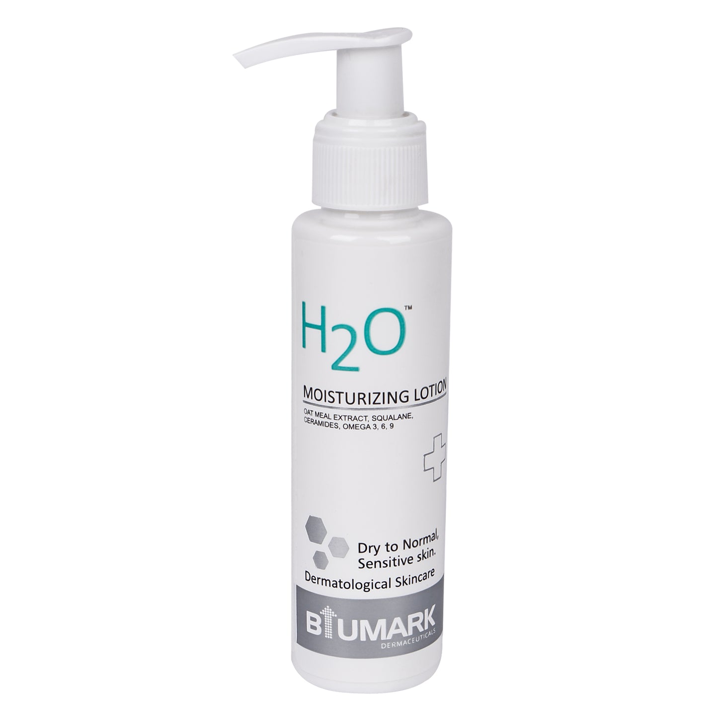 H2O Multi-Action Moisturizing Lotion Oatmeal Extract, Squalane, Ceramides & Omega 3-6-9 for Dry to Normal Sensitive Skin – 100ml