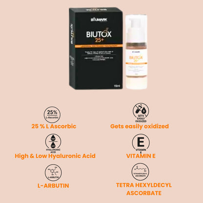 Biutox 25+ Vitamin C Serum
