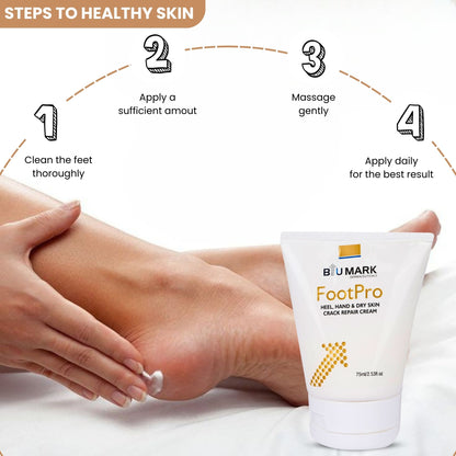 75ml FootPro - Heel and Hand Repair Cream