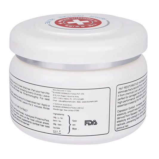 HO7 Restorative Hair Masque Multi-Action Deep Conditioning Treatment 100ml