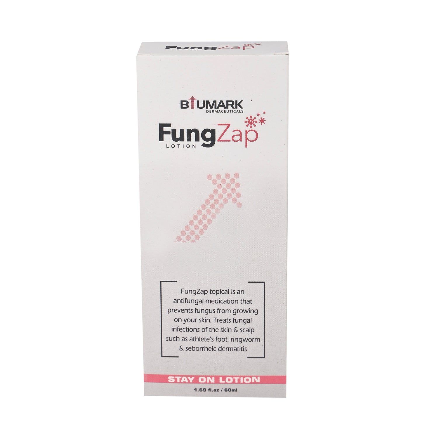 FungZap Soothing Lotion 60ml – Fast-Acting Skin Relief for Irritation, Itching & Redness, Gentle Formula for Sensitive Skin