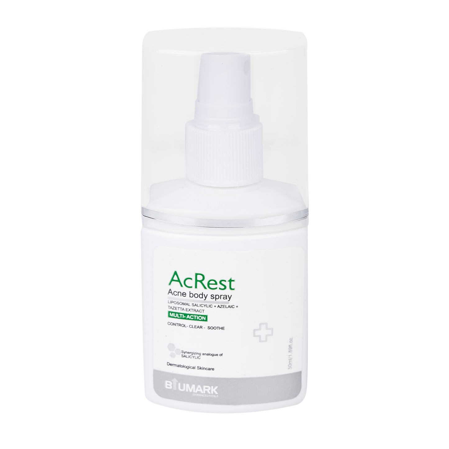 Acrest Acne Body Spray Treats Breakouts Loosen Blackheads & Comforting Irritation