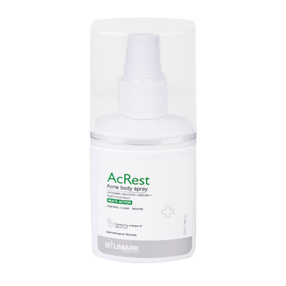 Acrest Acne Body Spray Treats Breakouts Loosen Blackheads & Comforting Irritation