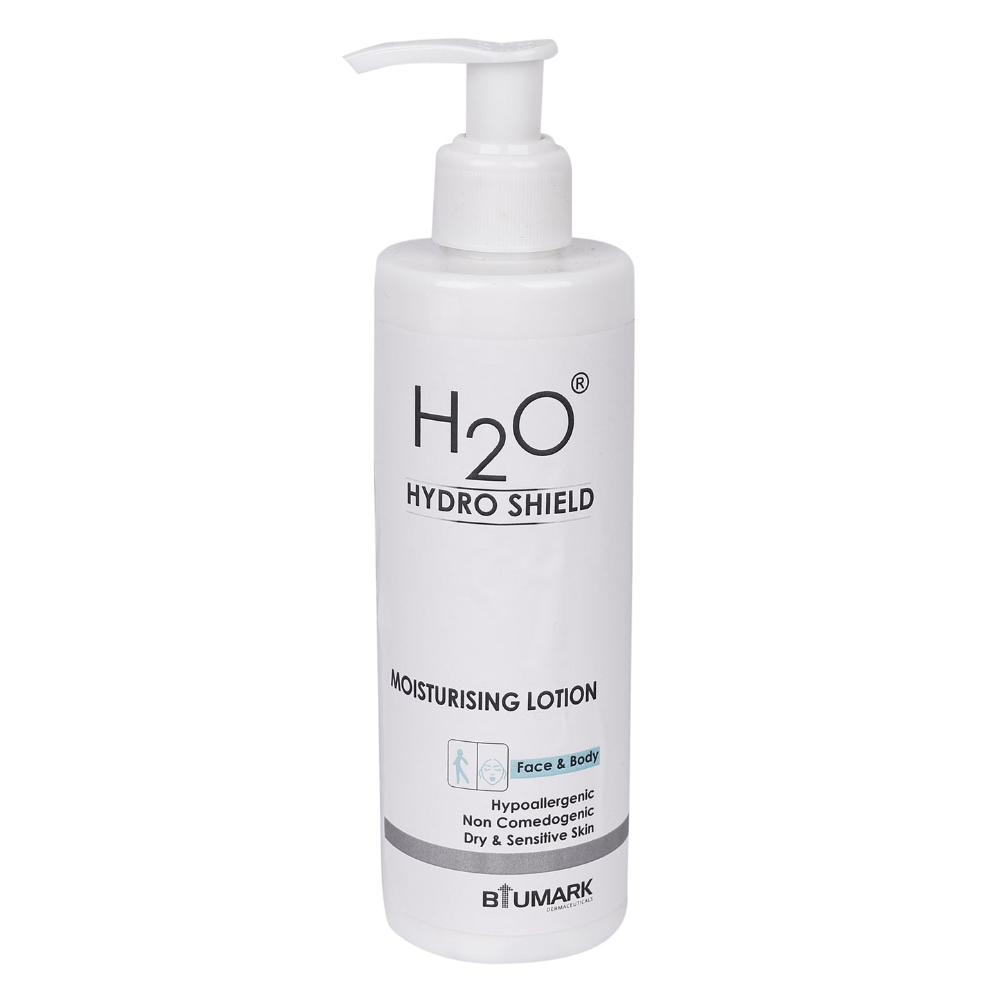 H2O Hydro Shield Moisturising Lotion Face & Body Care 250ml
